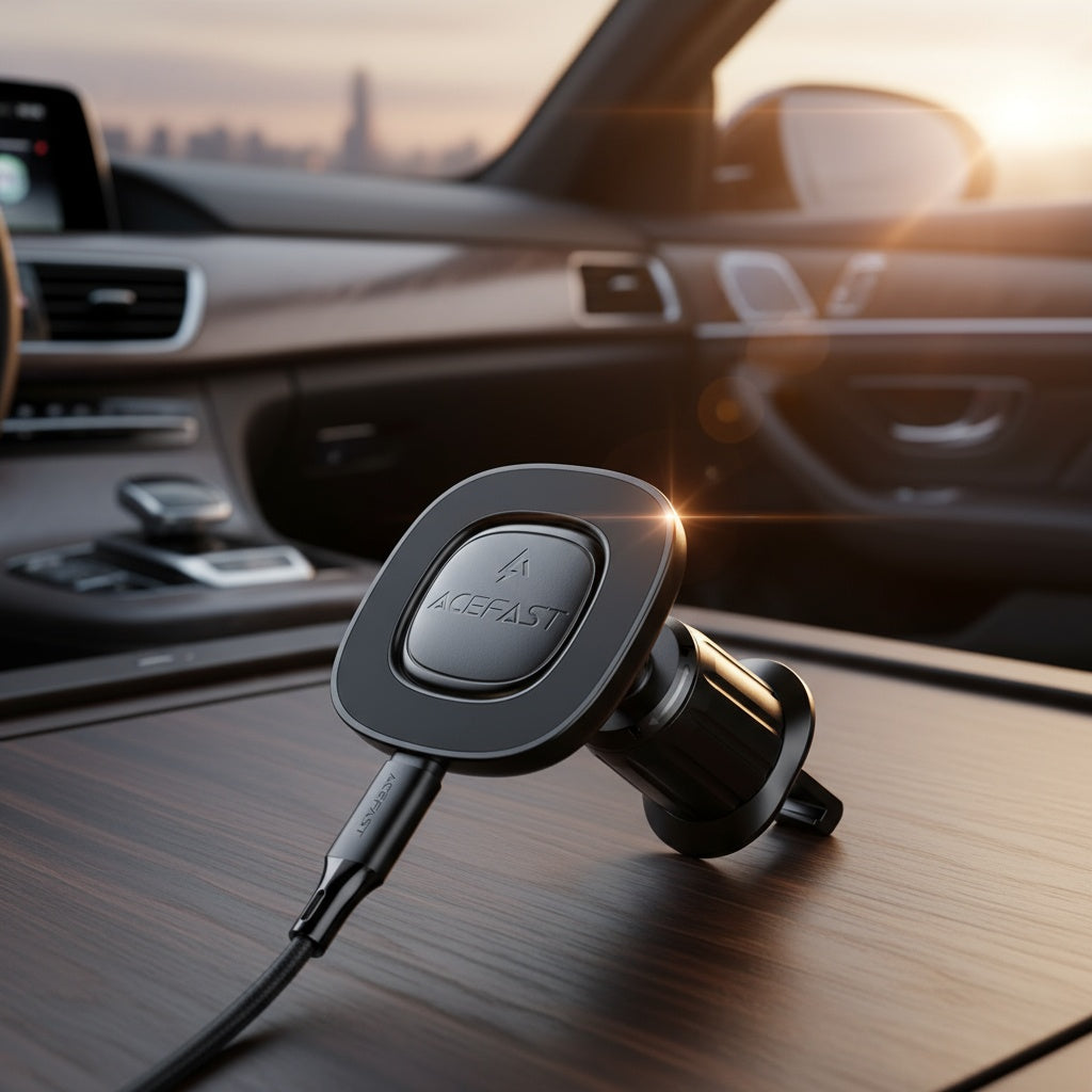 Trådløs Biloplader Acefast D46, 15W, 1.67A, Sort