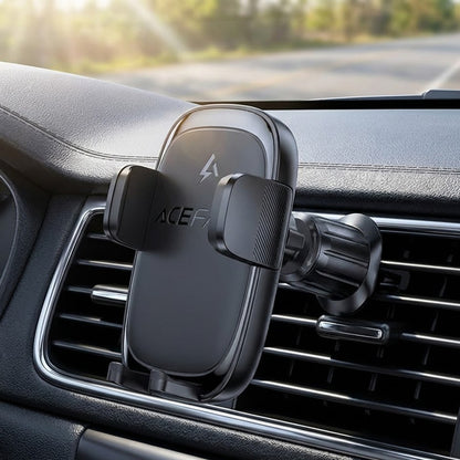 Trådløs Biloplader Acefast D48, 15W, 1.67A, Sort