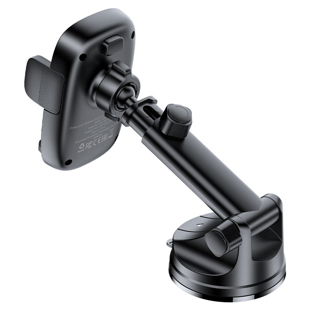 Trådløs Biloplader Acefast D49, 15W, 1.67A, Sort