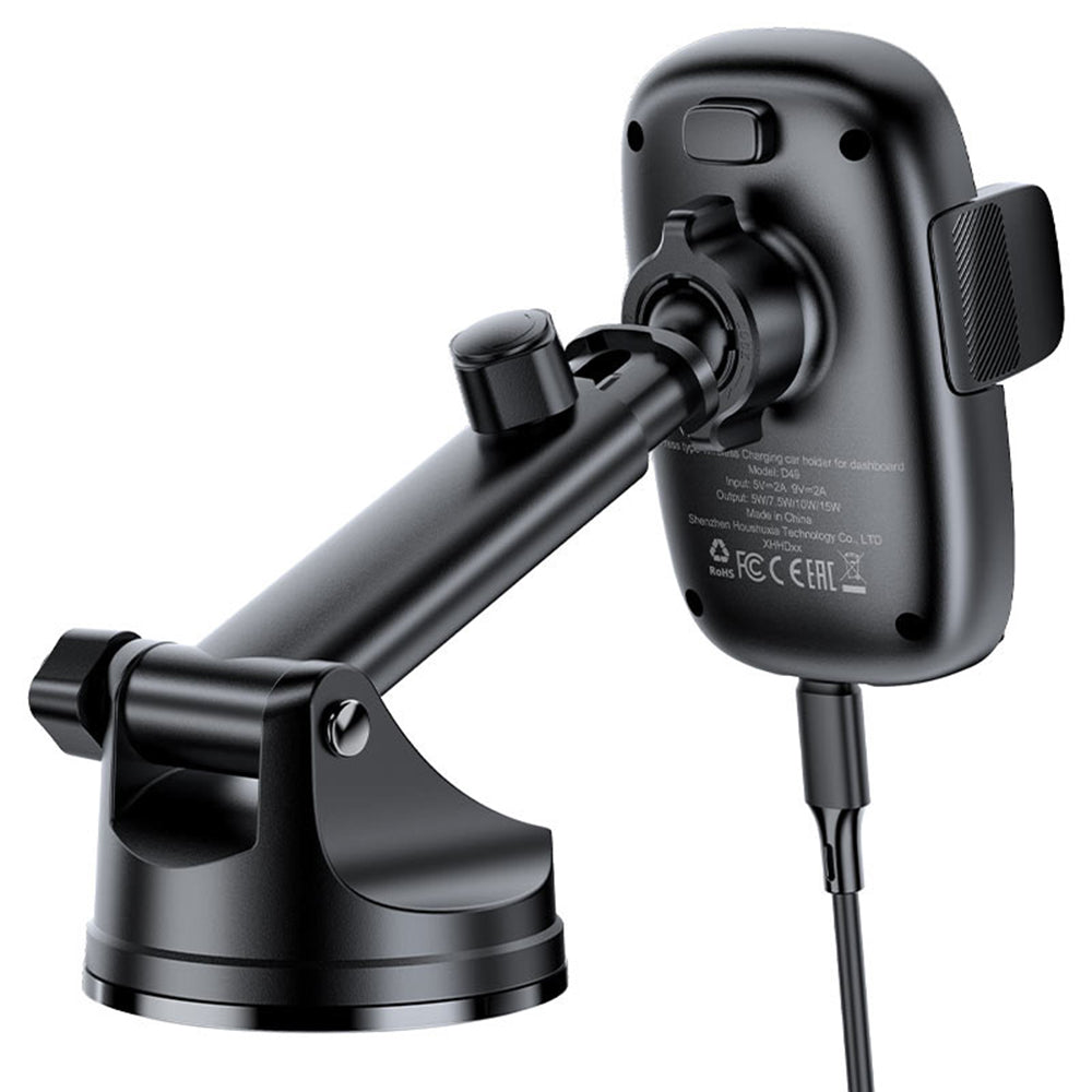 Trådløs Biloplader Acefast D49, 15W, 1.67A, Sort