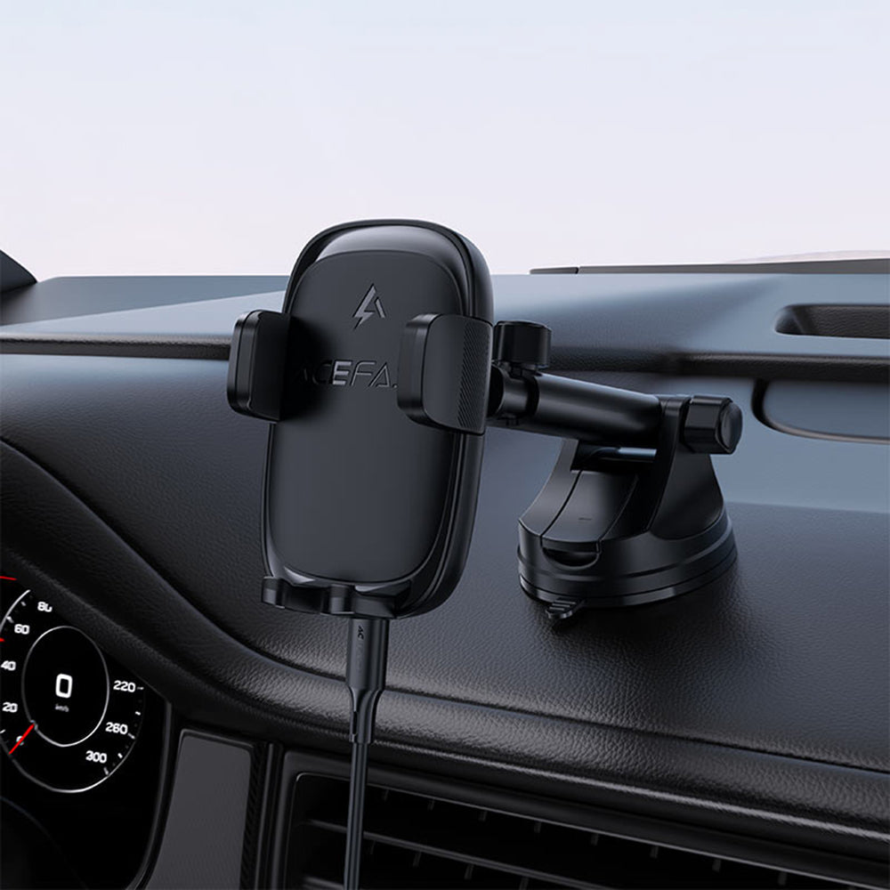 Trådløs Biloplader Acefast D49, 15W, 1.67A, Sort