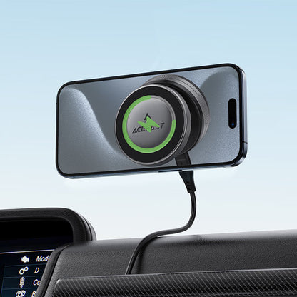 Trådløs Biloplader Acefast E29, 15W, 1.67A, Grå