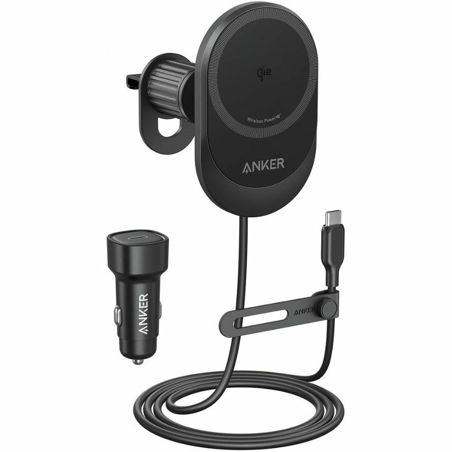 Anker MagGo Trådløs Biloplader, 15W, 1.67A, Sort B2932G11