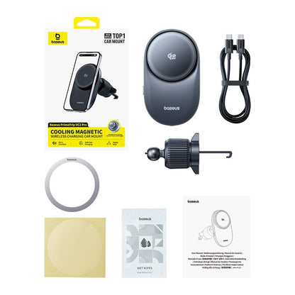 Baseus PrimeTrip VC2 Pro trådløs billader, 25W, sort C0013N00