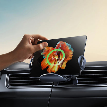 Baseus LightChaser Trådløs Biloplader, 15W, 1.67A, Sort, Genforseglet C40355901111-00