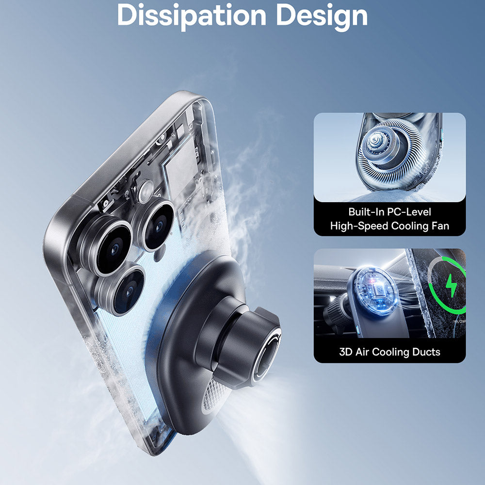 Trådløs Biloplader Baseus PrimeTrip VC1 Pro, 15W, 1.67A, Sort C40141000111-00