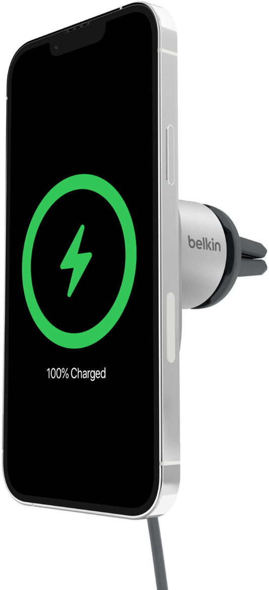 Belkin BoostCharge Pro trådløs billader, 15W, 1,67A, hvid WIC008btGR-V2