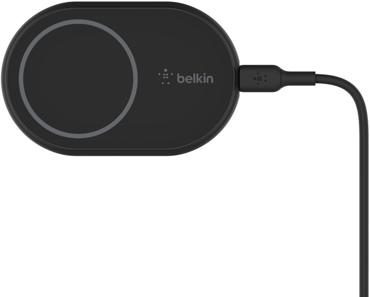 Belkin BoostCharge Trådløs Biloplader, 10W, 1.1A, Sort WIC004btBK
