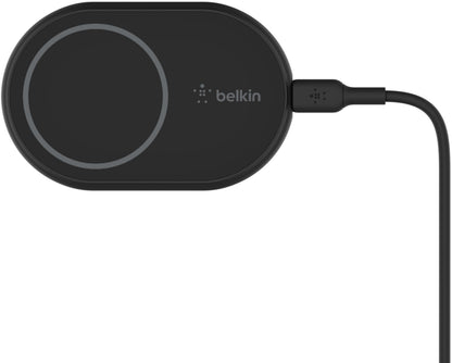 Belkin BoostCharge Trådløs Biloplader, 10W, 1.1A, Sort WIC004btBK