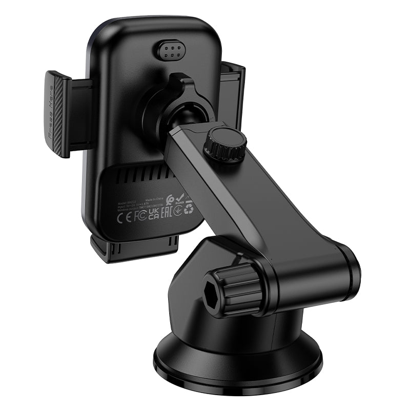 Trådløs Biloplader Borofone BH222 Leading, 15W, 1.67A, Sort