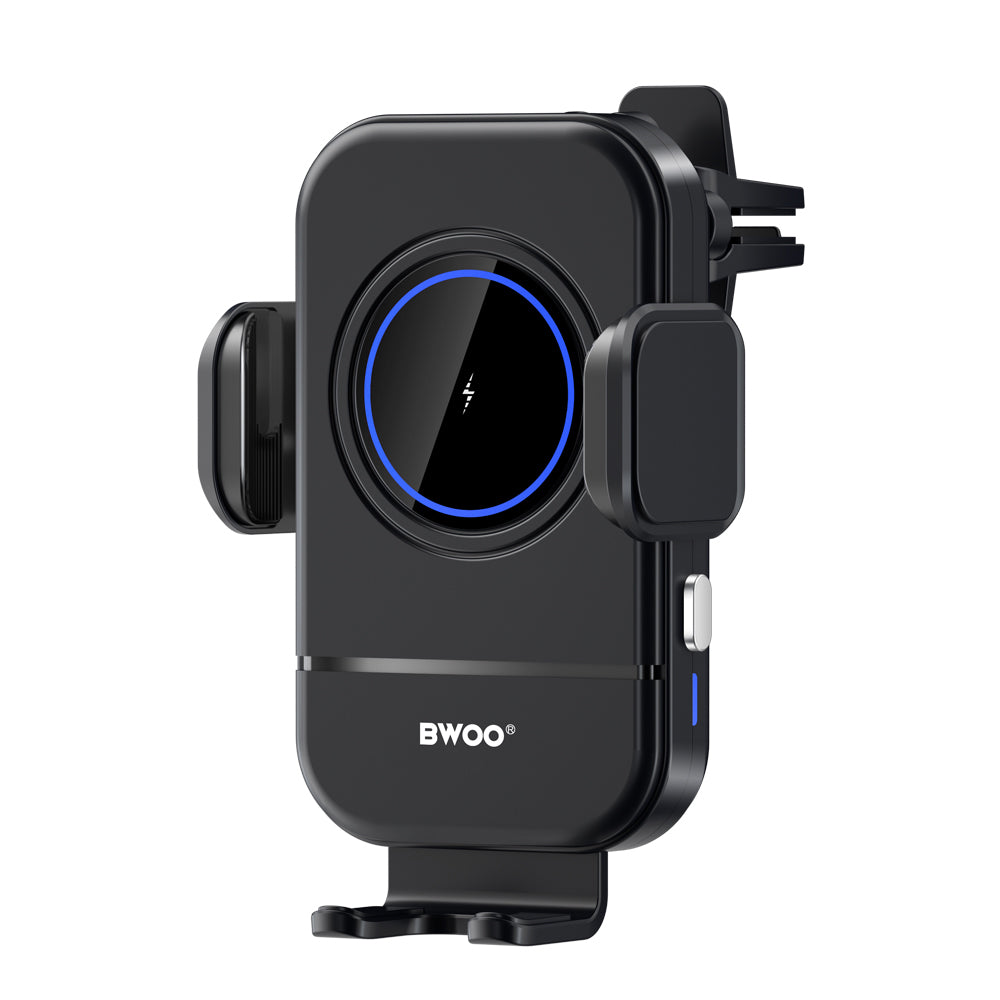Trådløs Biloplader BWOO ZJ137, 15W, 1.67A, Sort