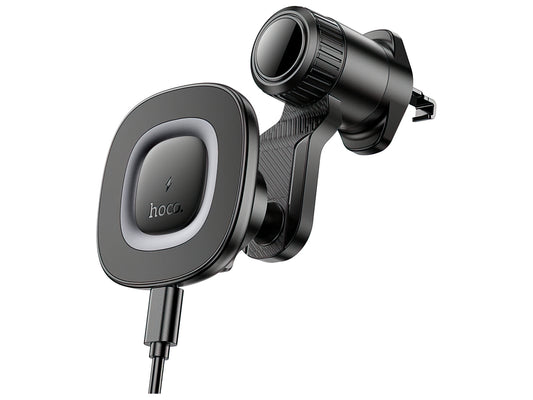 Trådløs Biloplader HOCO HW30, 15W, 1.67A, Sort