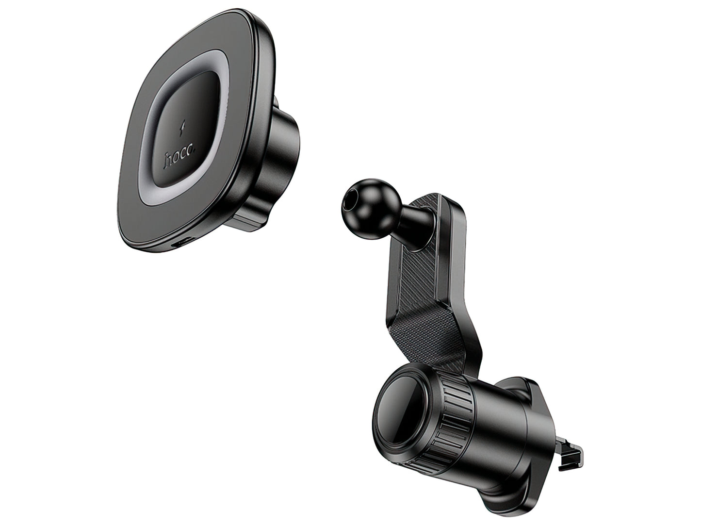 Trådløs Biloplader HOCO HW30, 15W, 1.67A, Sort