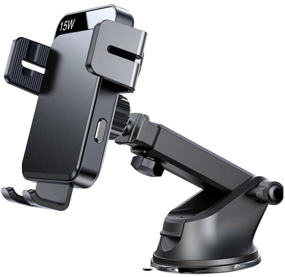 Trådløs Biloplader Joyroom JR-ZS219, 15W, 1.67A, Sort