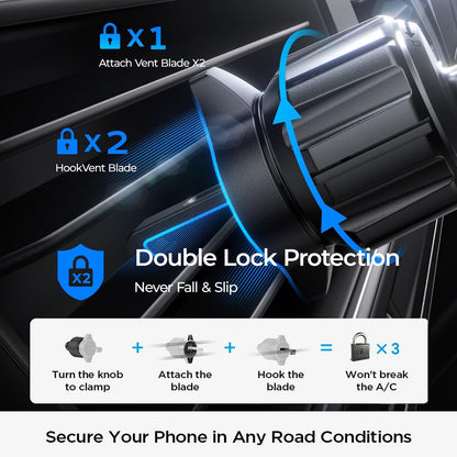 Lisen Trådløs Biloplader, 15W, 1.67A, Sort YL0223070009