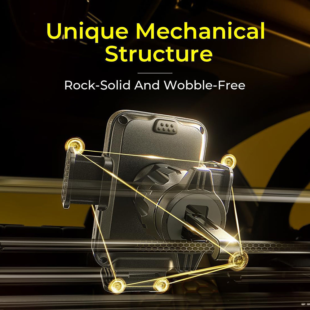 Trådløs Biloplader Lisen W605, 15W, 1.67A, Sort YL0225030014