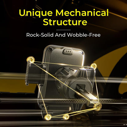 Trådløs Biloplader Lisen W605, 15W, 1.67A, Sort YL0225030014