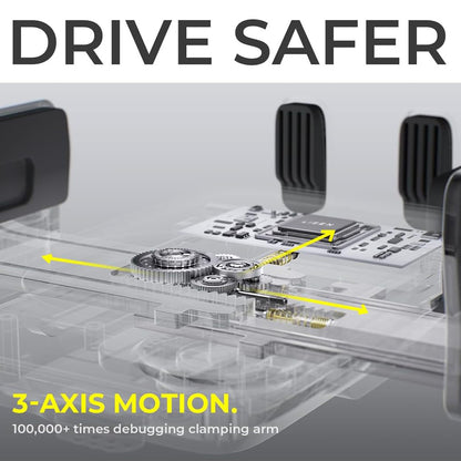 Trådløs Biloplader Lisen W605, 15W, 1.67A, Sort YL0225030014