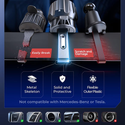 Trådløs Biloplader Lisen W704 Pro, 25W, Sort YL0225090003