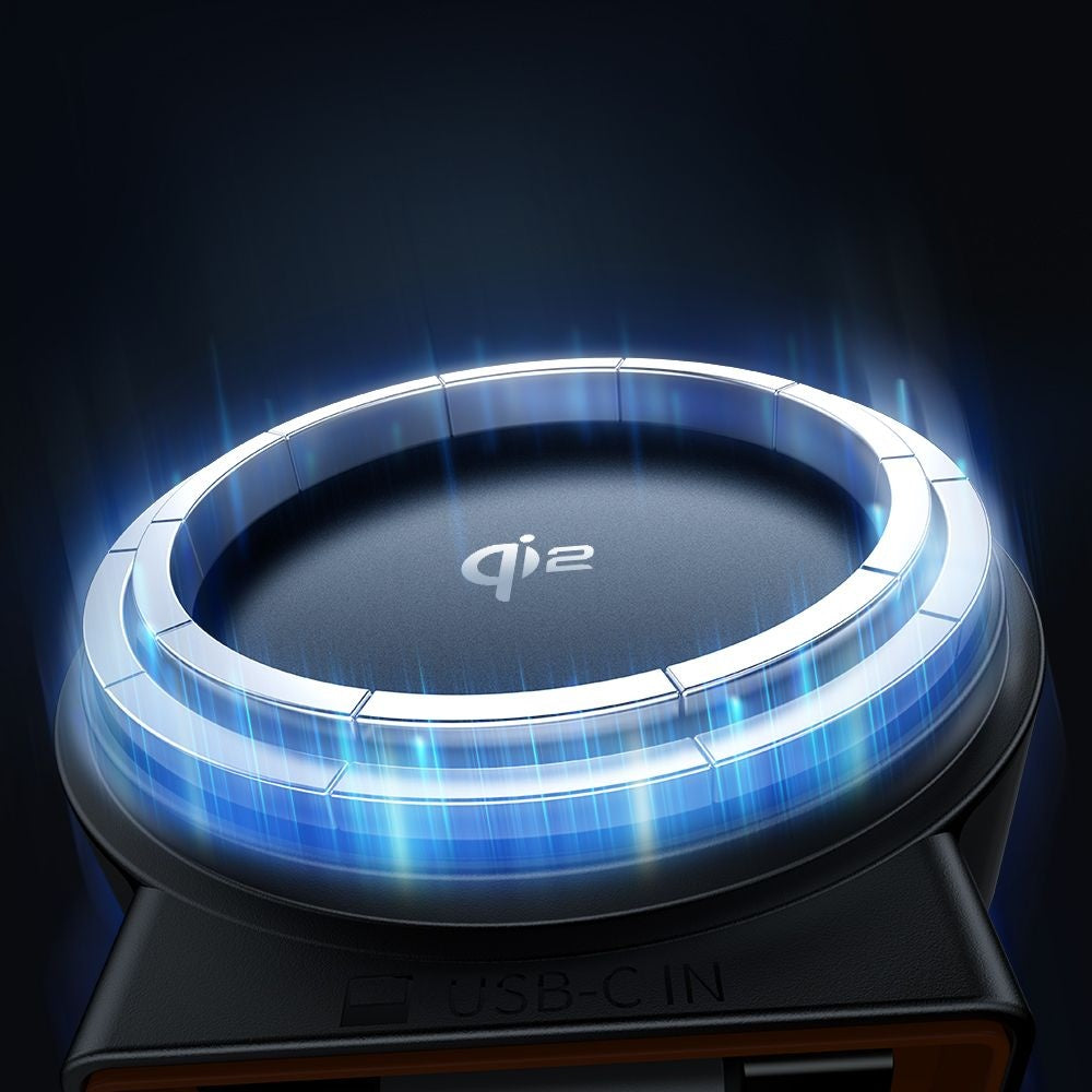 Trådløs Biloplader McDodo CH-0090, 15W, 1.67A, Sort