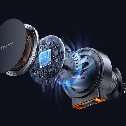 Trådløs Biloplader McDodo CH-0090, 15W, 1.67A, Sort