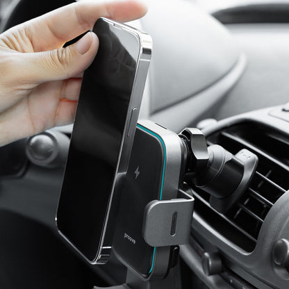 Trådløs Biloplader Proove Triple Clamp Pro, 15W, 1.67A, Grå WHTP15010004