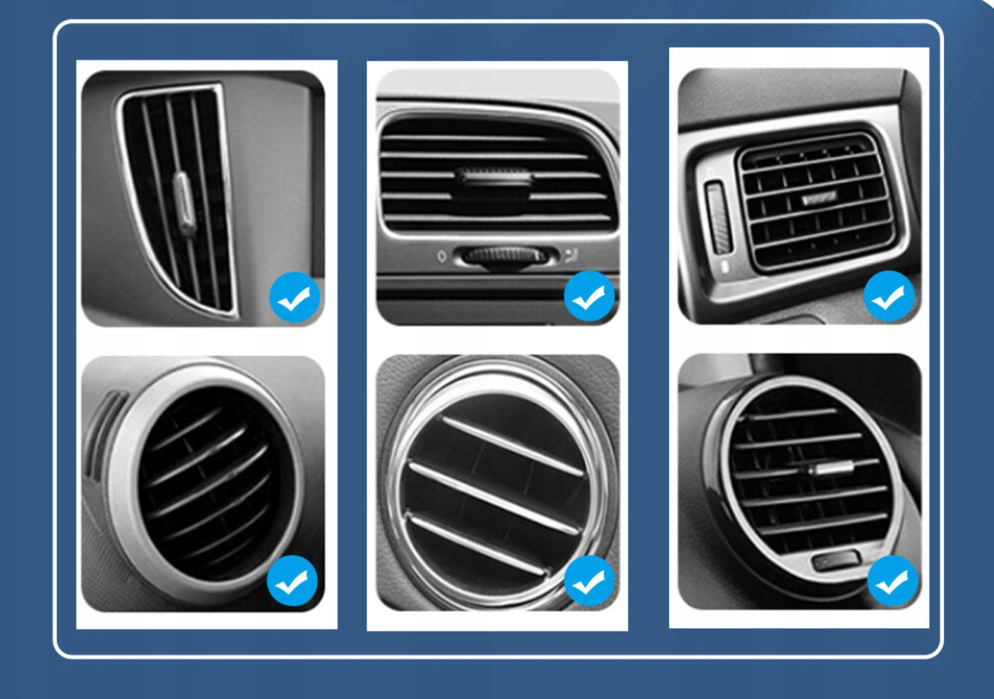 Trådløs Biloplader Sendem W33, 15W, 1.67A, Sort