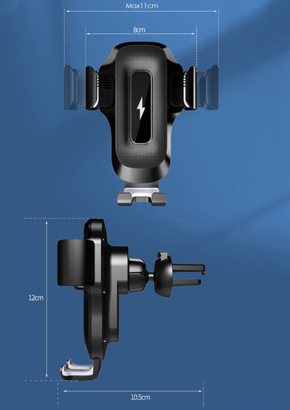 Trådløs Biloplader Sendem W33, 15W, 1.67A, Sort