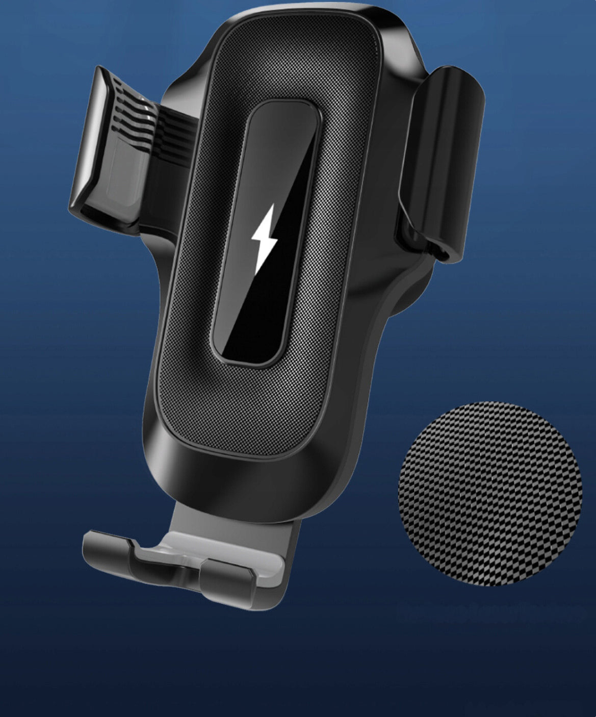 Trådløs Biloplader Sendem W33, 15W, 1.67A, Sort