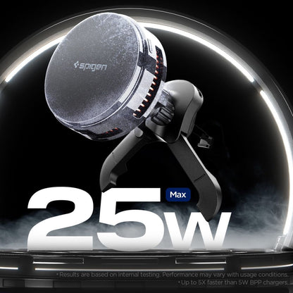 Trådløs Biloplader Spigen Essential, 25W, 1.67A, Sort