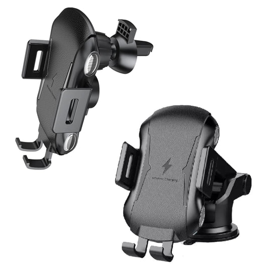 Trådløs Biloplader Techsuit CAPD032 Premium, 10W, 1.1A, Sort