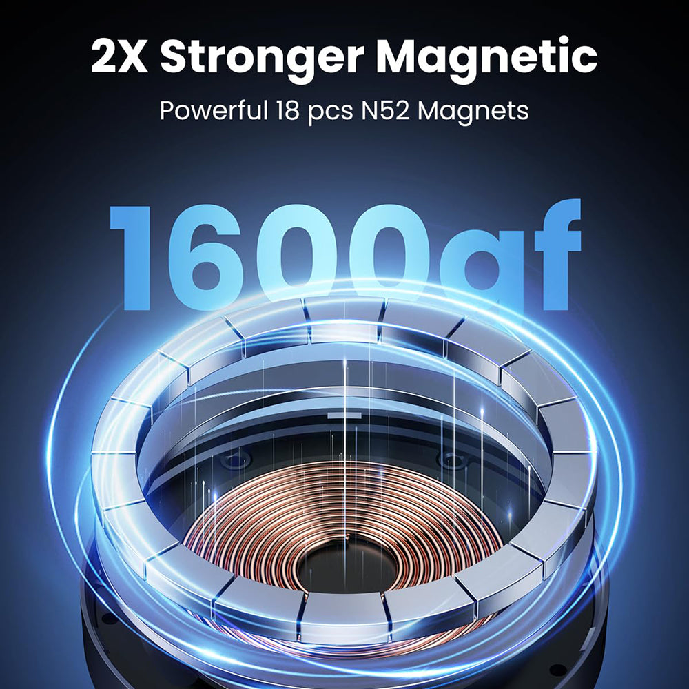 Trådløs Biloplader UGREEN W708, 15W, 1.67A, Sort