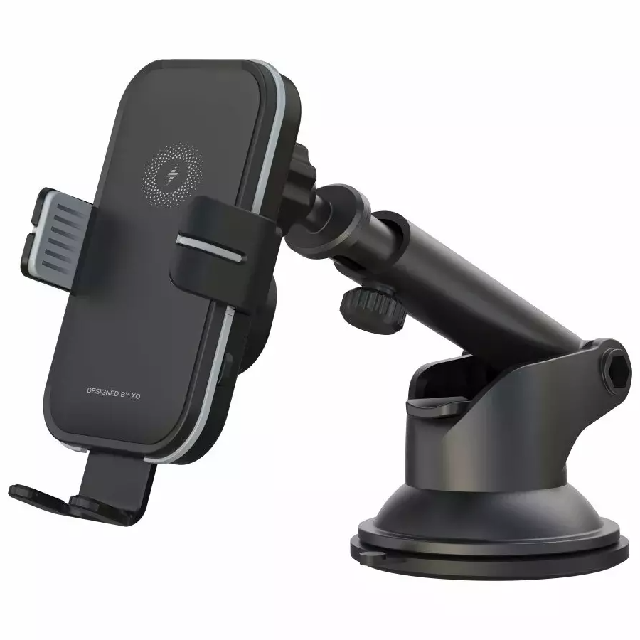 Trådløs Biloplader XO Design WX027, 15W, 1.67A, Sort