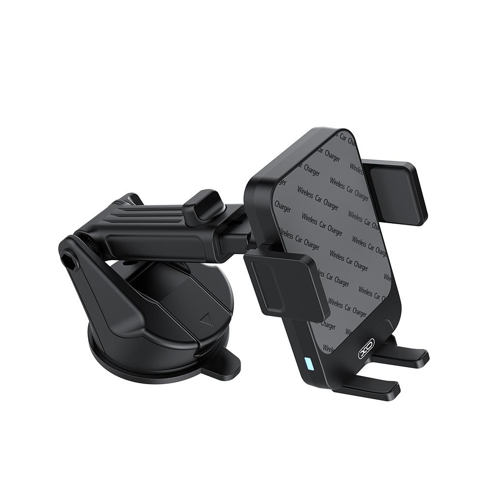 Trådløs Biloplader XO Design WX043, 15W, 1.67A, Sort