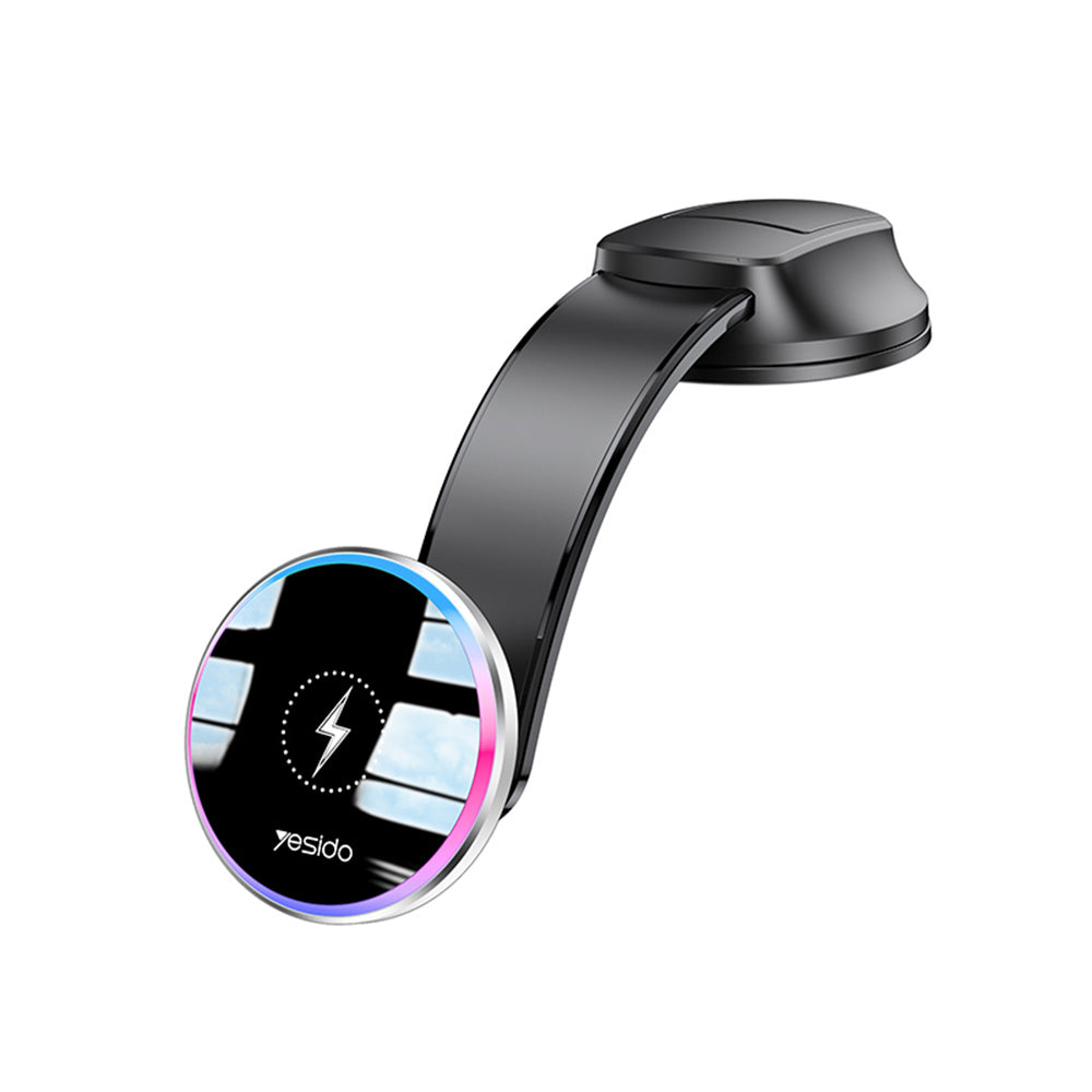 Trådløs Biloplader Yesido C292, 15W, 1.67A, Sort