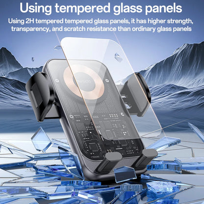 Trådløs Biloplader Yesido C307, 15W, 1.67A, Sort