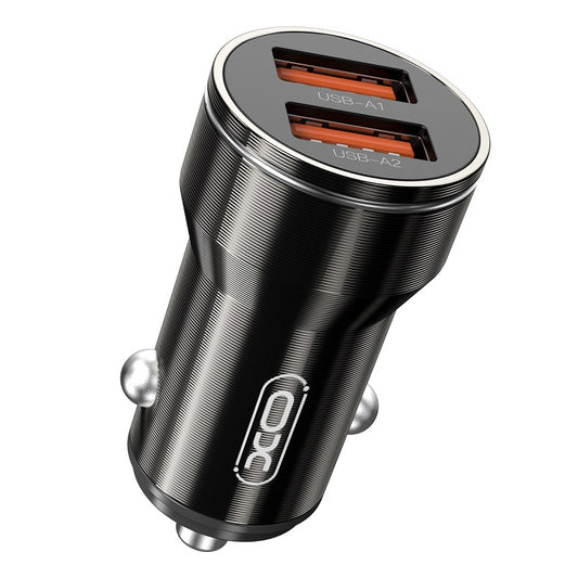 Biloplader XO Design CC48, 12W, 2.4A, Sort