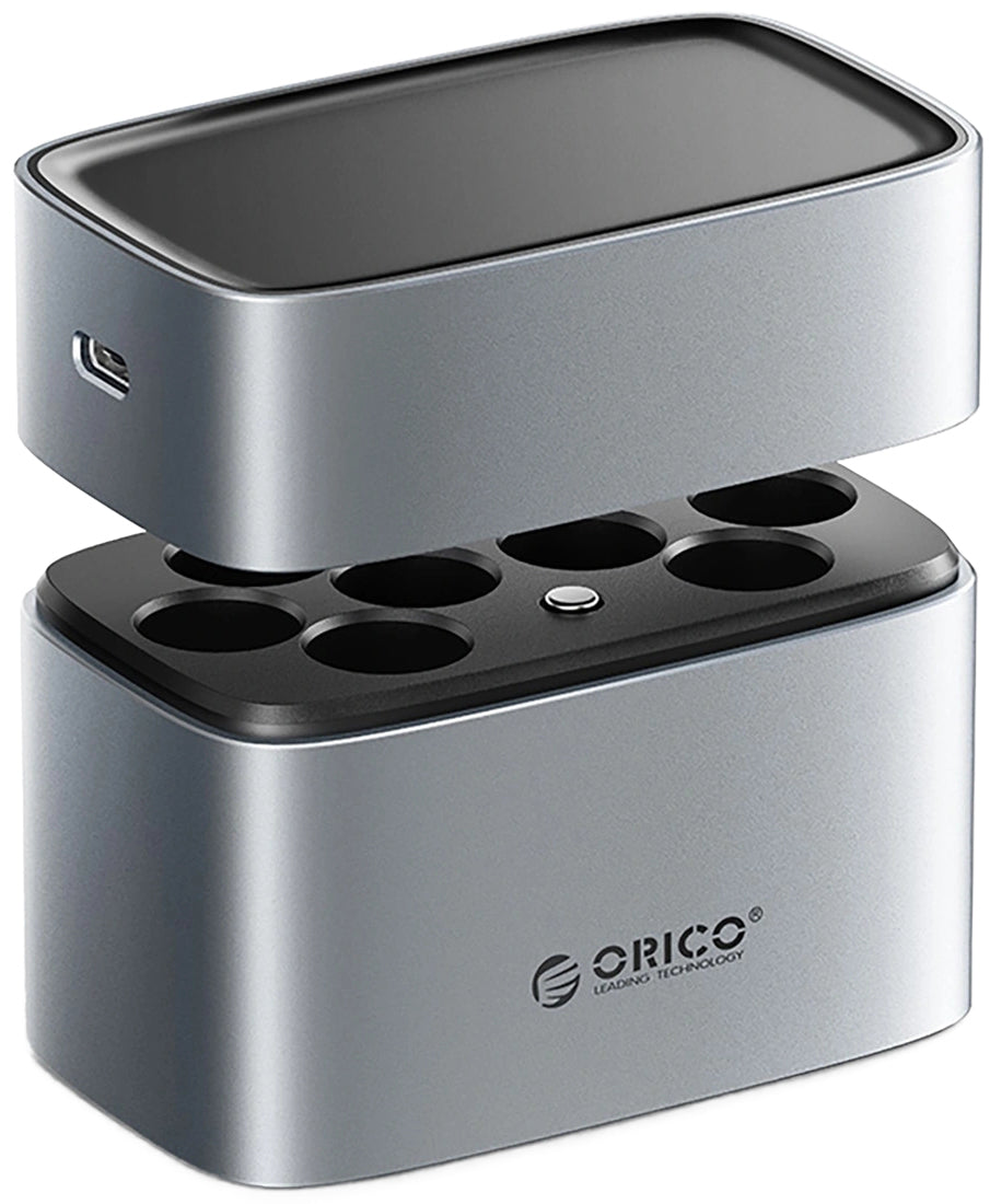 Orico EV8 Batterioplader, AA, Grå