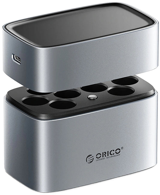 Orico EV8 Batterioplader, AA, Grå