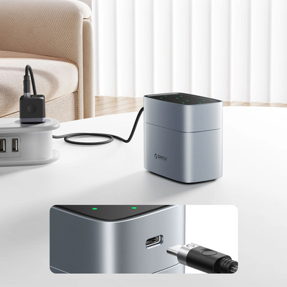 Orico EV8 Batterioplader, AA, Grå