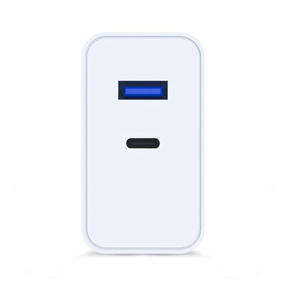 3MK FlowPower Netoplader, 45W, 1 x USB-A - 1 x USB-C, Hvid