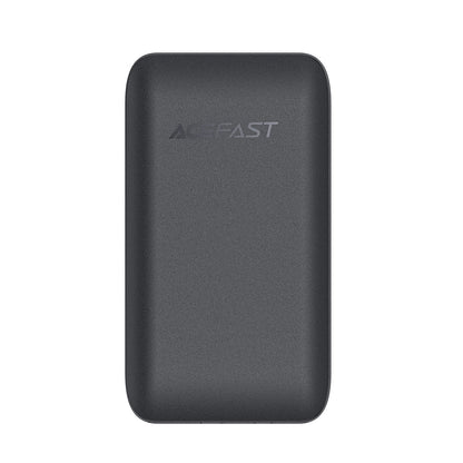 Netværksoplader Acefast A100, 65W, 3.25A, 1 x USB-A - 2 x USB-C, Sort