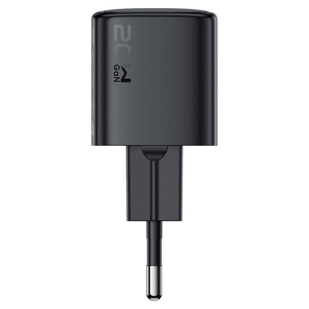 Netværksoplader Acefast A117, 20W, 3A, 1 x USB-C, Sort