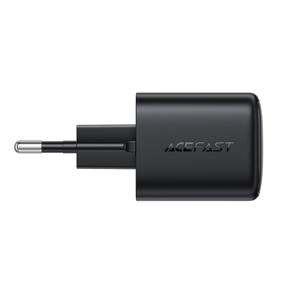 Netværksoplader Acefast A136, 40W, 3A, 1 x USB-C, Sort