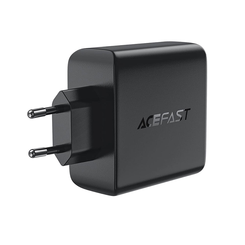 Acefast A94 netværksoplader, 100W, 5A, 1 x USB-A - 3 x USB-C, Sort