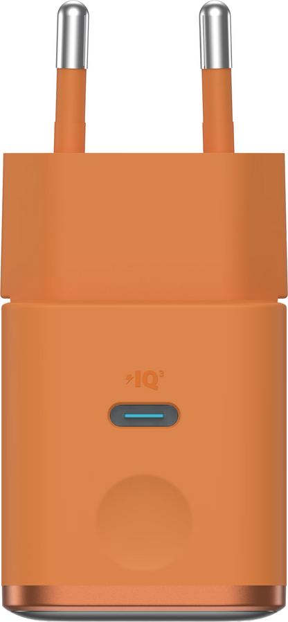 Anker Nano Display Netoplader, 45W, 3A, 1 x USB-C, Orange A121DGO1