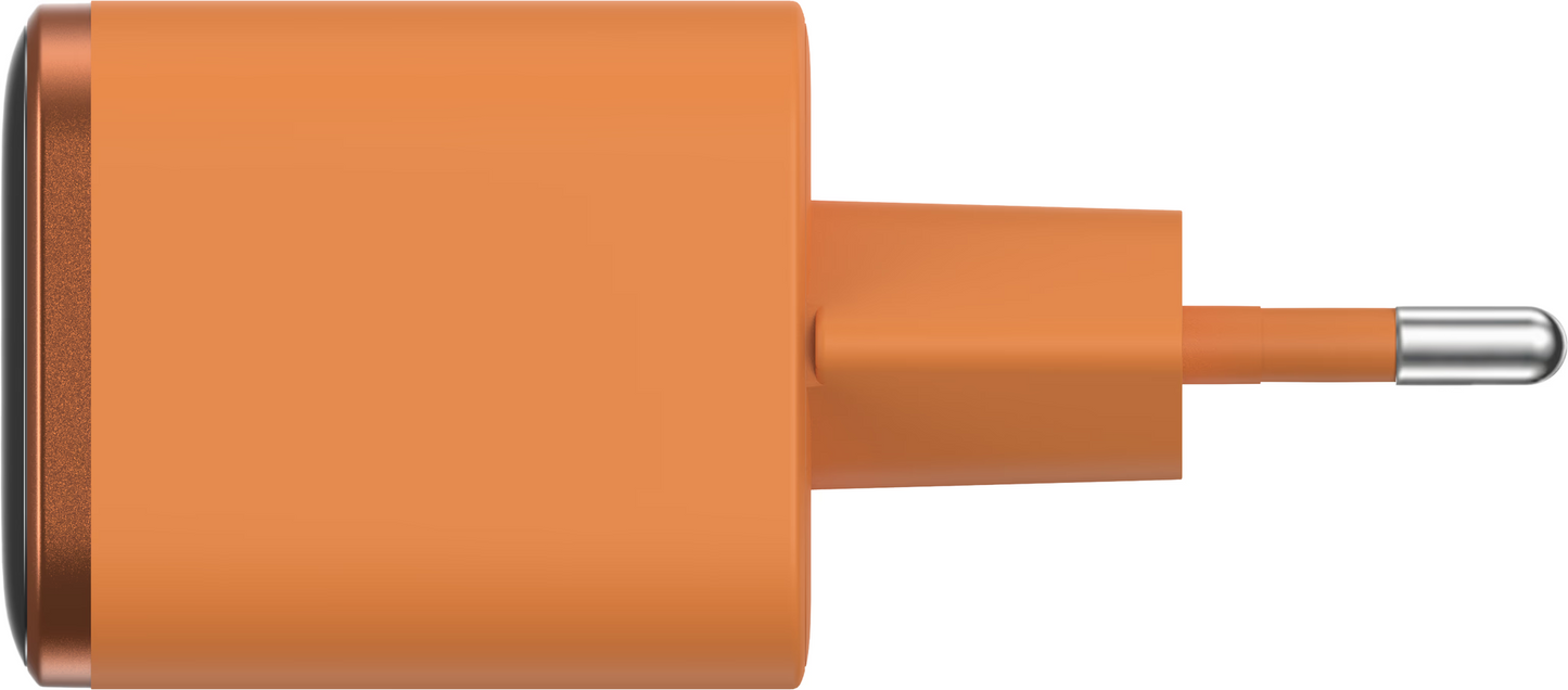Anker Nano Display Netoplader, 45W, 3A, 1 x USB-C, Orange A121DGO1