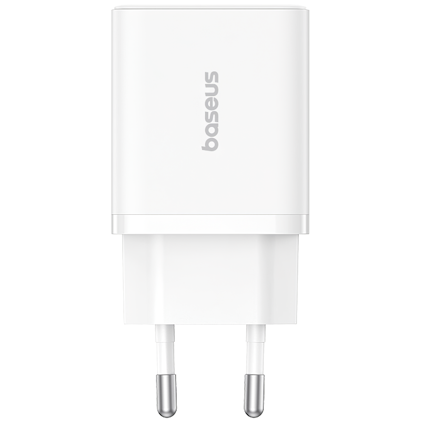 Baseus Cube netværksoplader, 20W, 3A, 1 x USB-A - 1 x USB-C, Hvid P10111403213-00