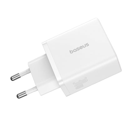 Baseus Cube Network Charger, 30W, 3A, 2 x USB-A - 1 x USB-C, White P10111402213-00