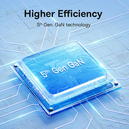 Baseus GaN5 UK netværksoplader, 30W, 3A, 1 x USB-C, Hvid P10110906213-00